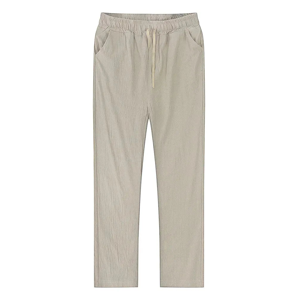 Poli - Men's Lightweight Linen Trousers for a Perfect Summer