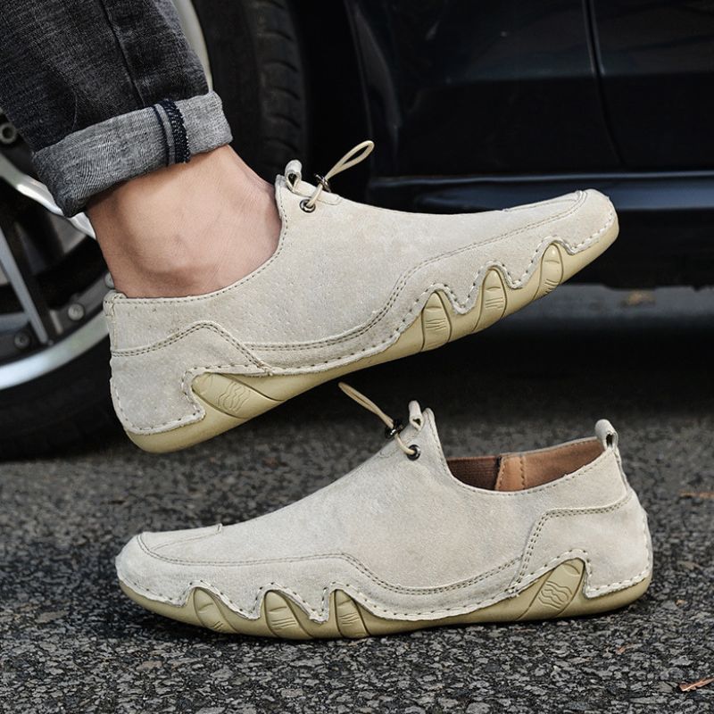 Alonso - Stylish Leather Sneakers with Adaptfit Technology