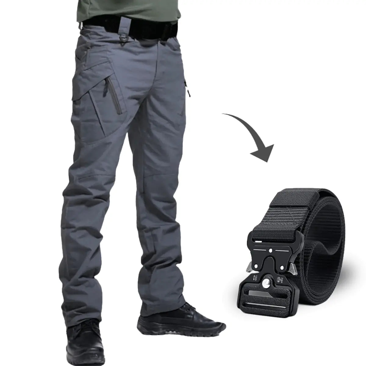 Adventure-Ready Tactical Pants with Complimentary Belt – Equip Yourself for Action!