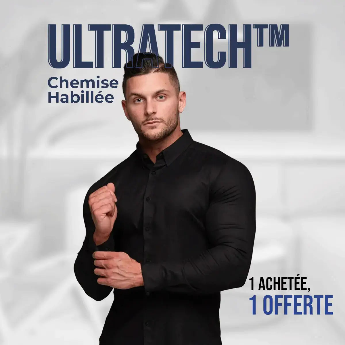 Men's Slim Fit UltraTech™ Dress Shirt - Buy One, Get One Free!