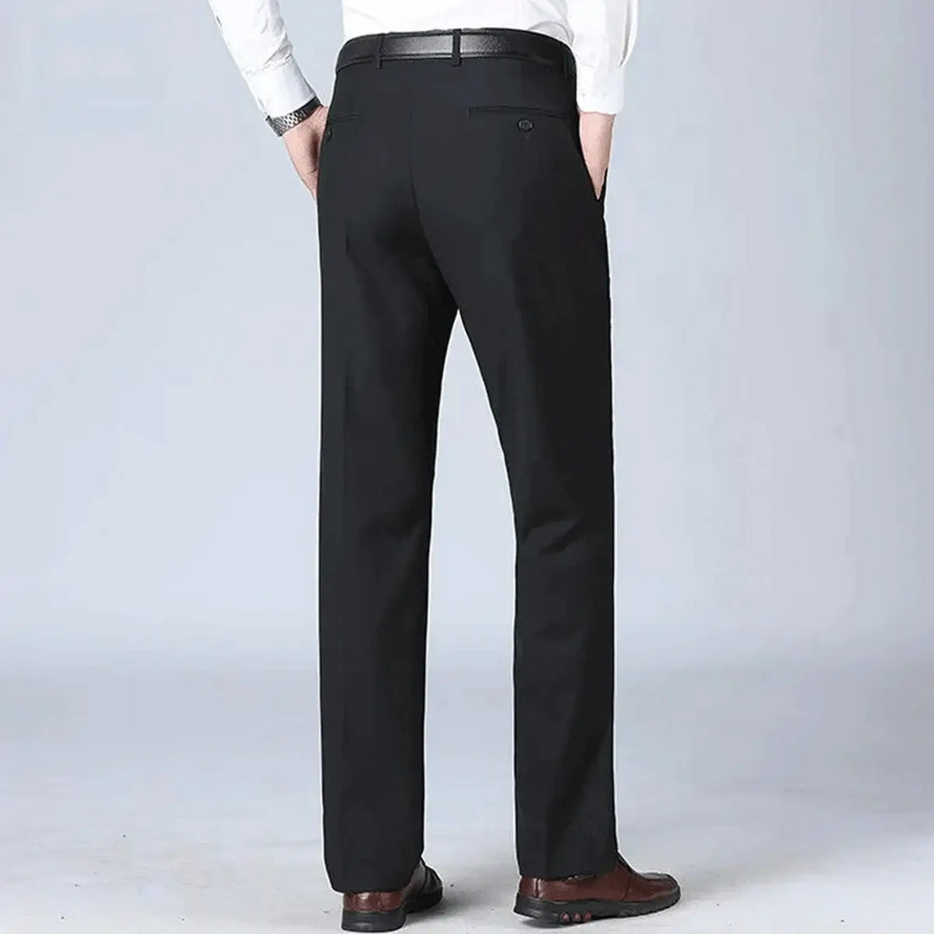 Luffy® Flexible Social Pants with Complimentary Leather Belt