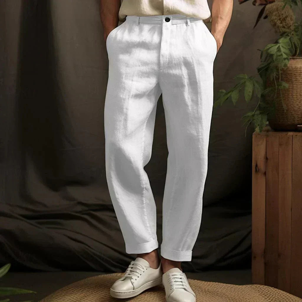 Remy - Stylish Chilled Linen Trousers for the Modern Man
