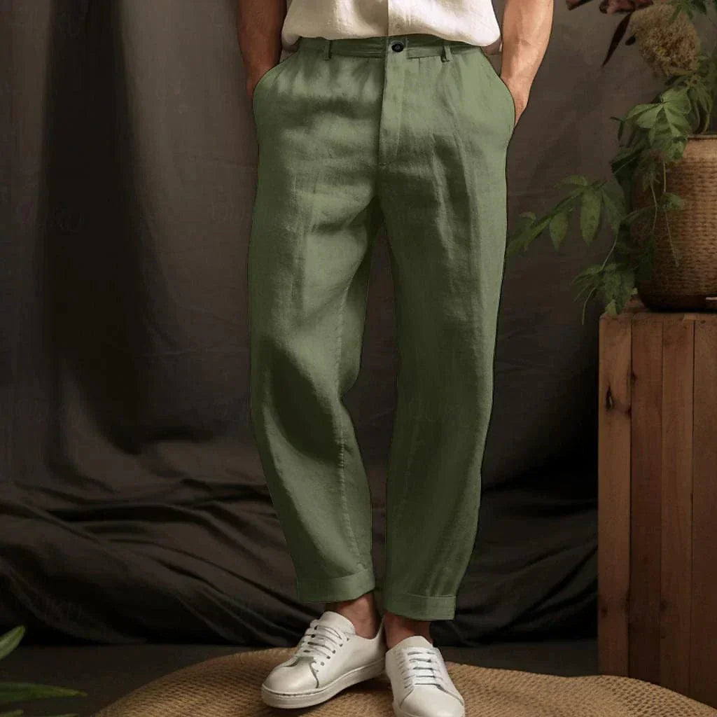 Remy - Stylish Chilled Linen Trousers for the Modern Man