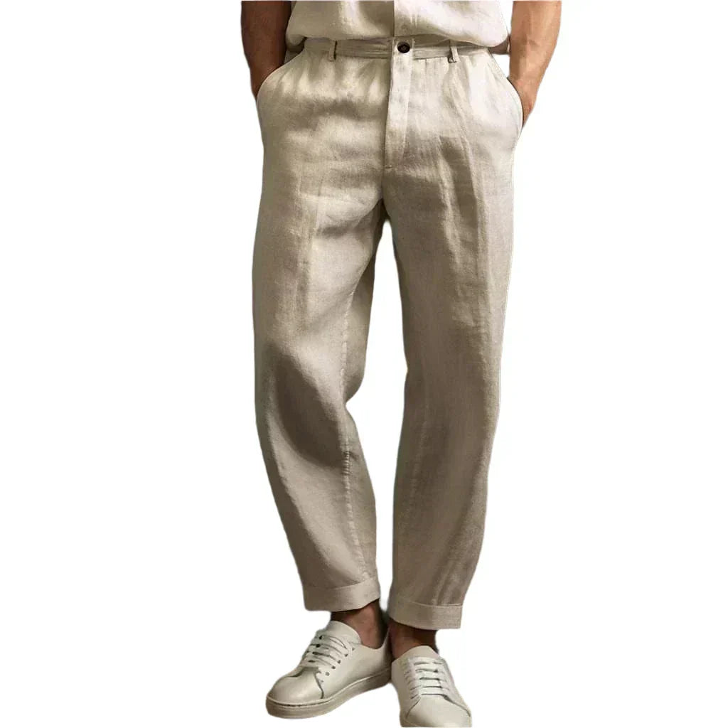 Remy - Stylish Chilled Linen Trousers for the Modern Man